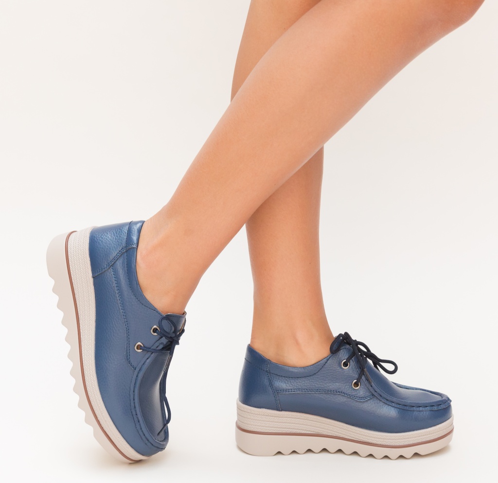Pantofi Casual Sagrio Albastru 2 ieftini cu comanda online