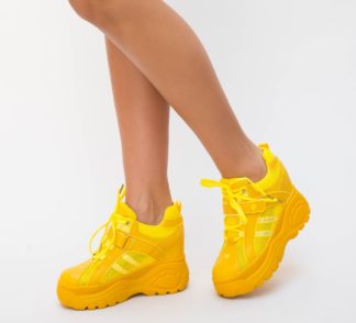 Pantofi Sport Polon Galbeni ieftini cu comanda online