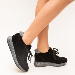 Pantofi Sport Walo Negri ieftini cu comanda online